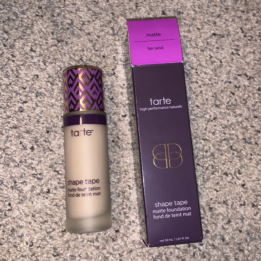 Tarte shape tape matte foundation